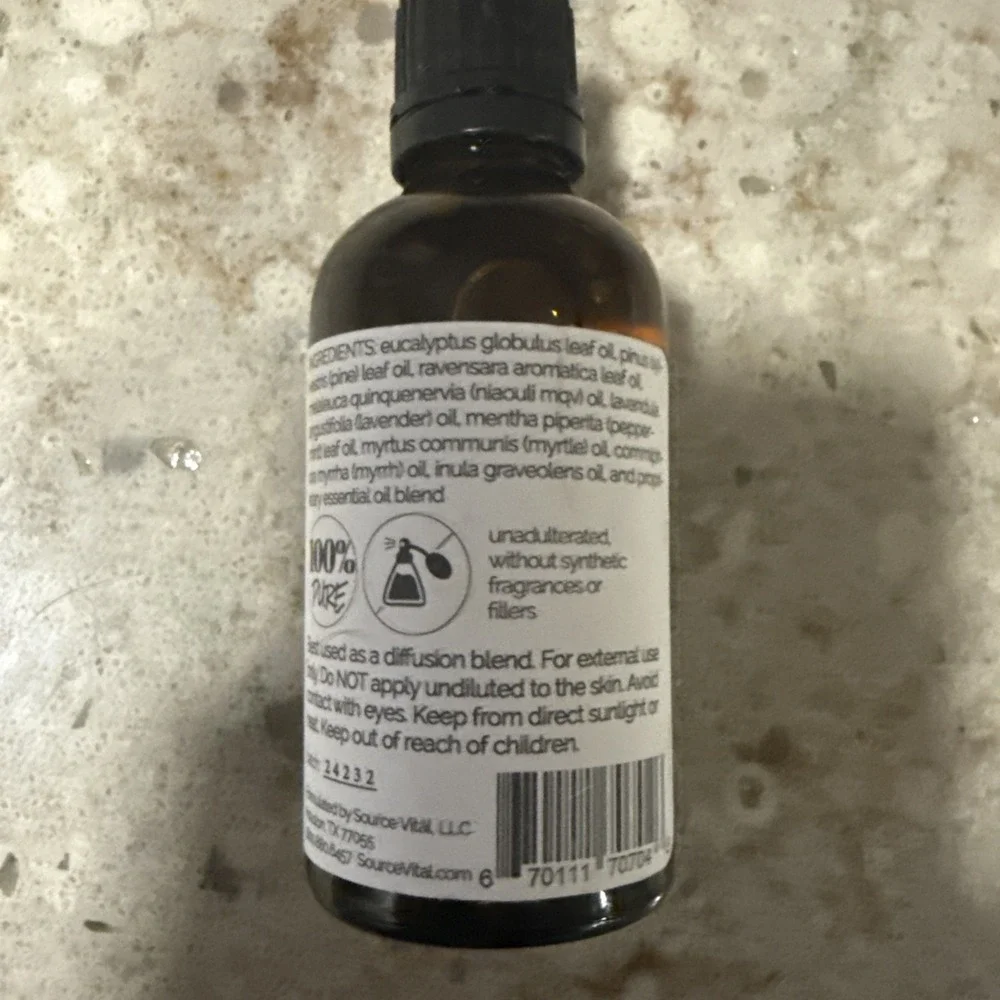 Source Vital‎ Apothecary Respiratory Essential Oil Blend 2.03 Fl Oz